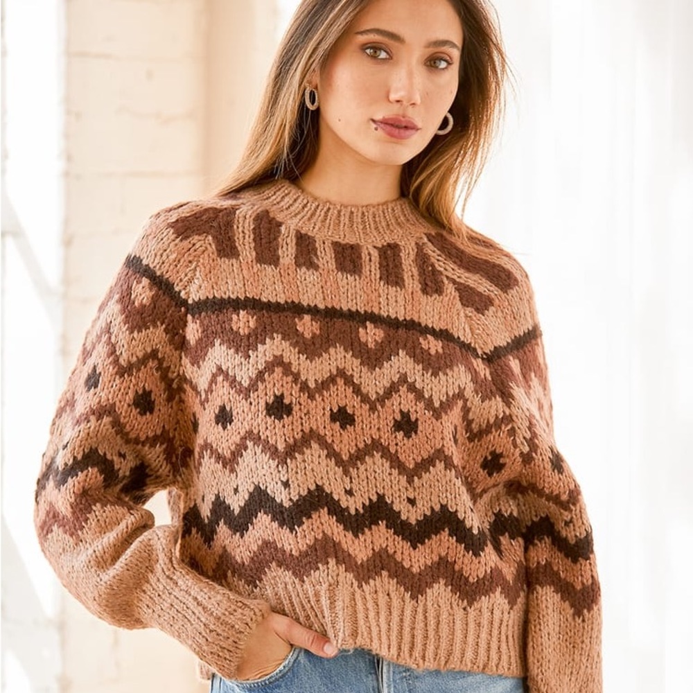 RD Style Warm and Toasty Knit Sweater